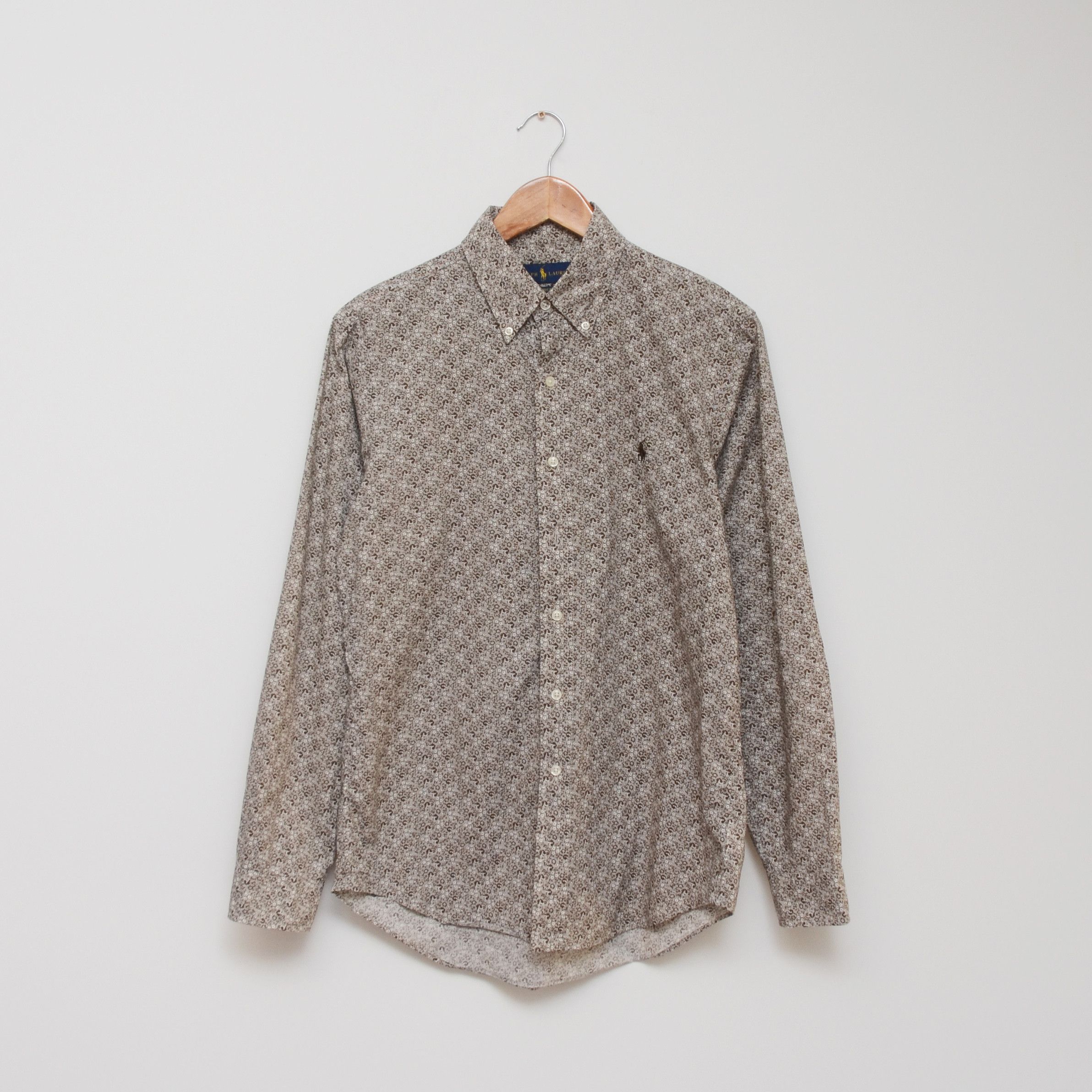 Ralph Lauren Rare Ralph Lauren Floral Autumn Print Size S-M Casual Shirt Size US S / EU 44-46 / 1 - 1 Thumbnail