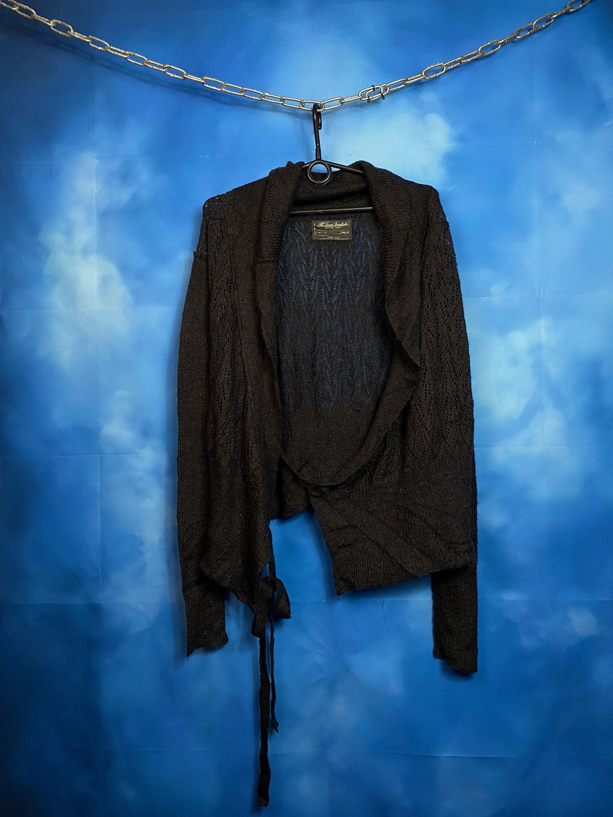 Allsaints × Vintage 💥 ALLSAINTS ASYMMETRICAL KNIT SWEATER Size XL / US 12-14 / IT 48-50 - 1 Thumbnail