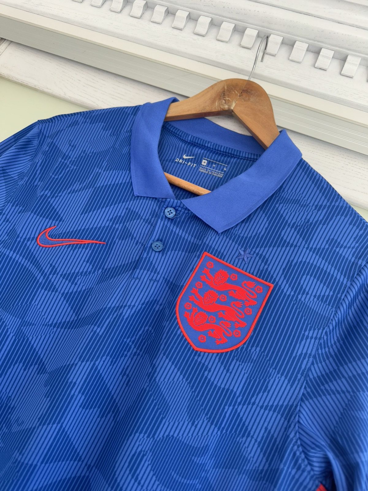 Nike England 2020-2021 Away Soccer Jersey Football Kit Shirt Size US M / EU 48-50 / 2 - 6 Thumbnail