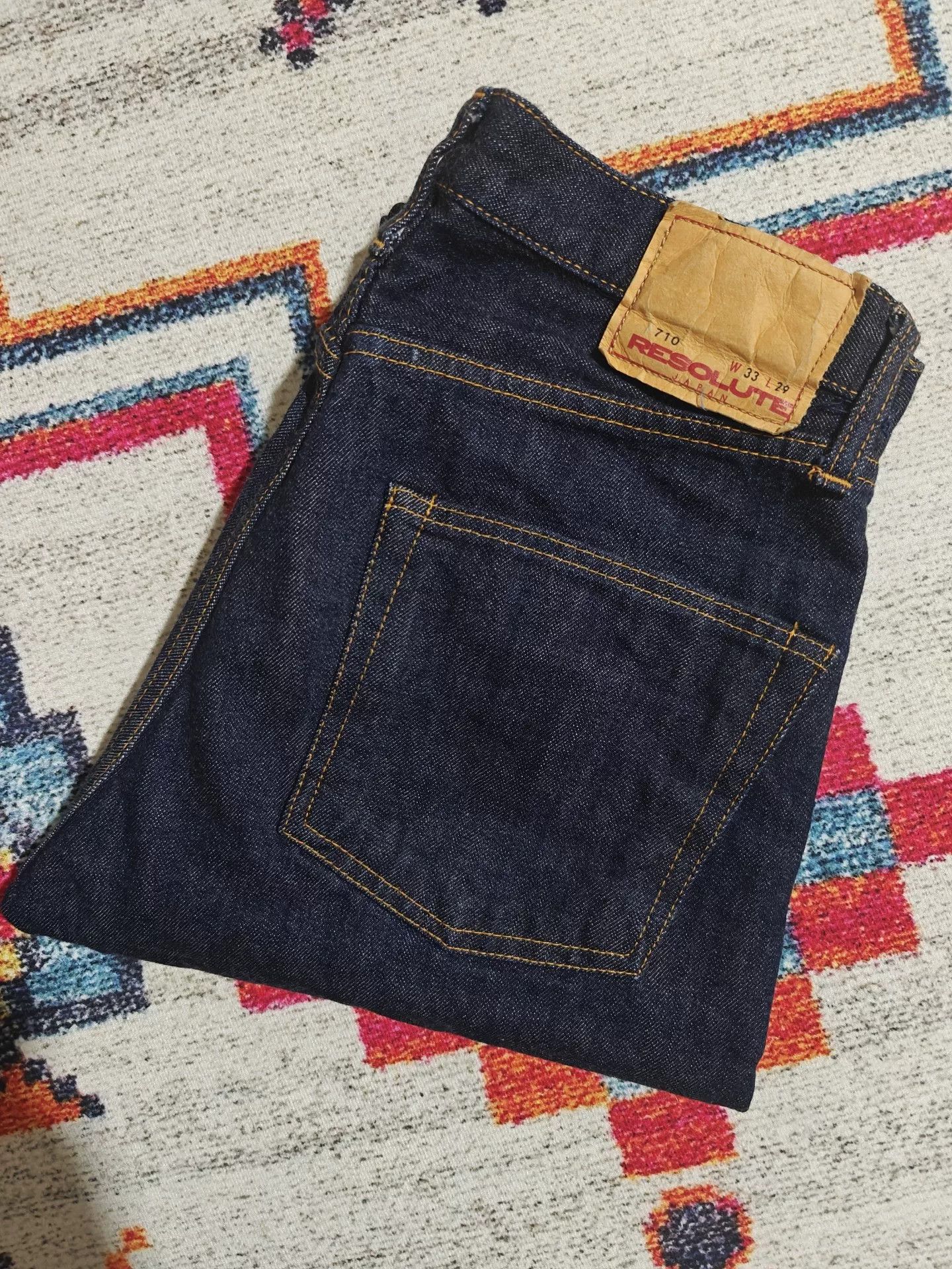 RESOLUTE RESOLUTE 710 Limited Cropped Jeans Size US 32 / EU 48 - 1 Thumbnail