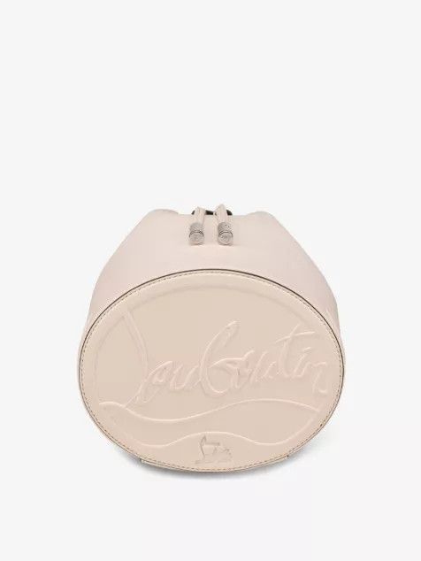 Christian Louboutin o1s1wg110125 Size:OS/Side Leather Bucket Bag in White Size ONE SIZE - 3 Thumbnail
