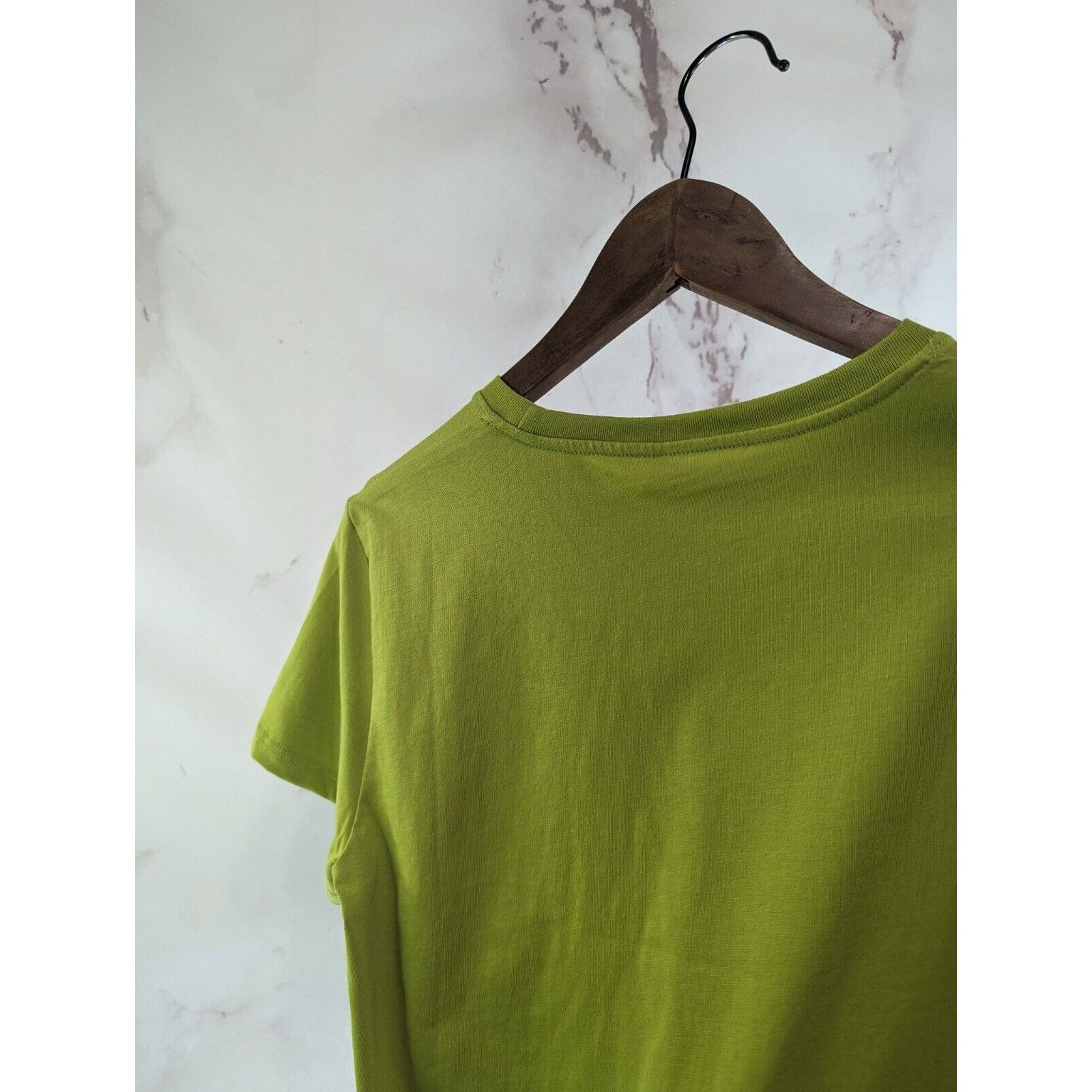 Everlane Everlane T Shirt Women Small Green Crew Neck Box Cut Tee Size S / US 4 / IT 40 - 10 Thumbnail