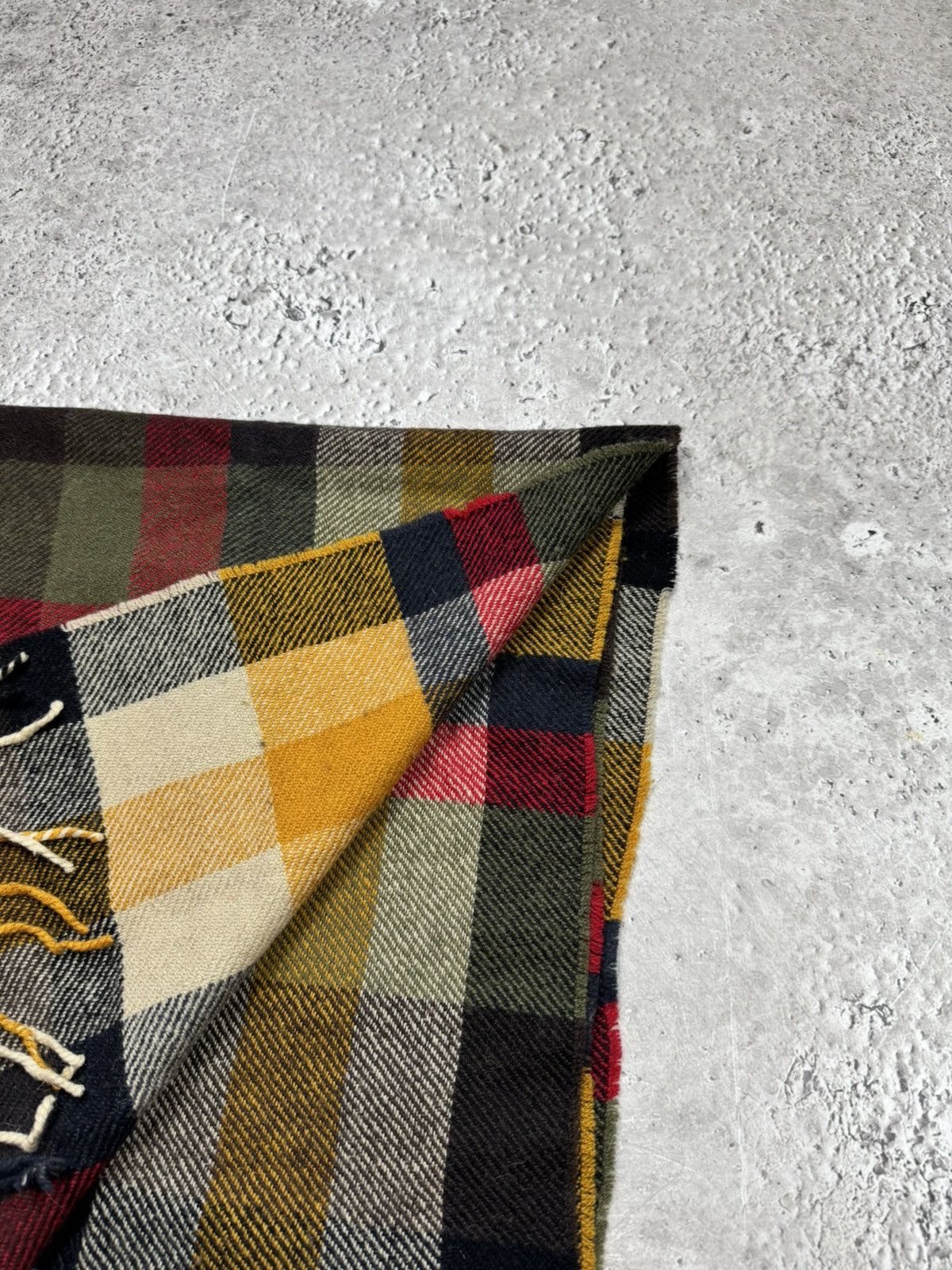 Barbour Barbour Lambswool Cashmere Tartan Plaid Scarf 170x40 cm UK Size ONE SIZE - 6 Thumbnail