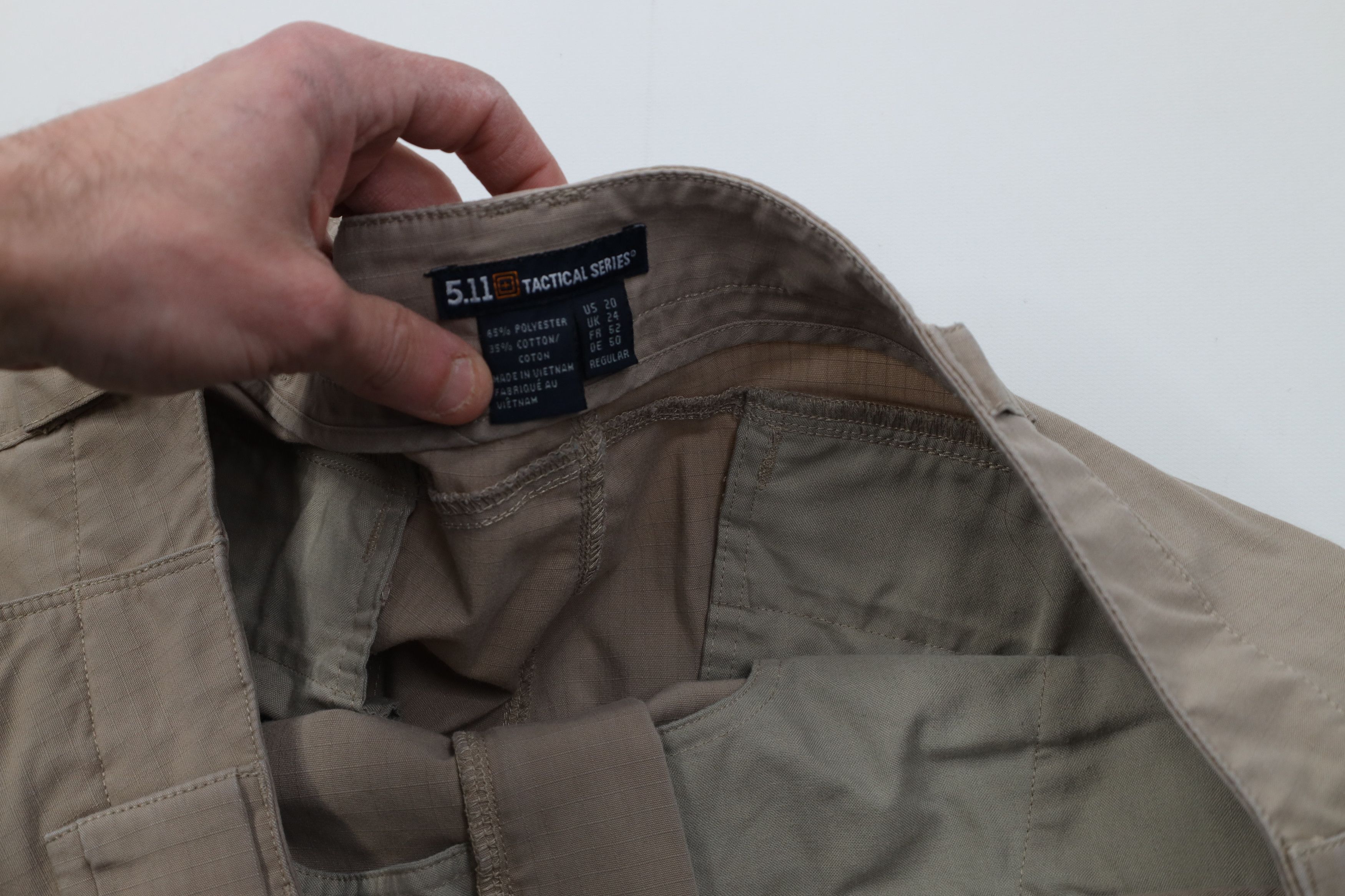 Vintage 5.11 Tactical Series Double Knee Ripstop Uniform Cargo Pants Size 42" / US 20 - 8 Thumbnail