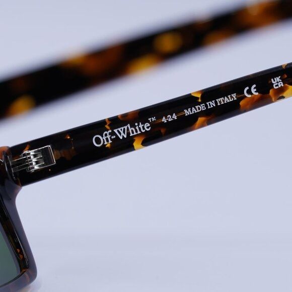 Off-White 🕶️New Off-White OERI13A WARREN 6055 Sunglasses - Havana Size ONE SIZE - 8 Thumbnail