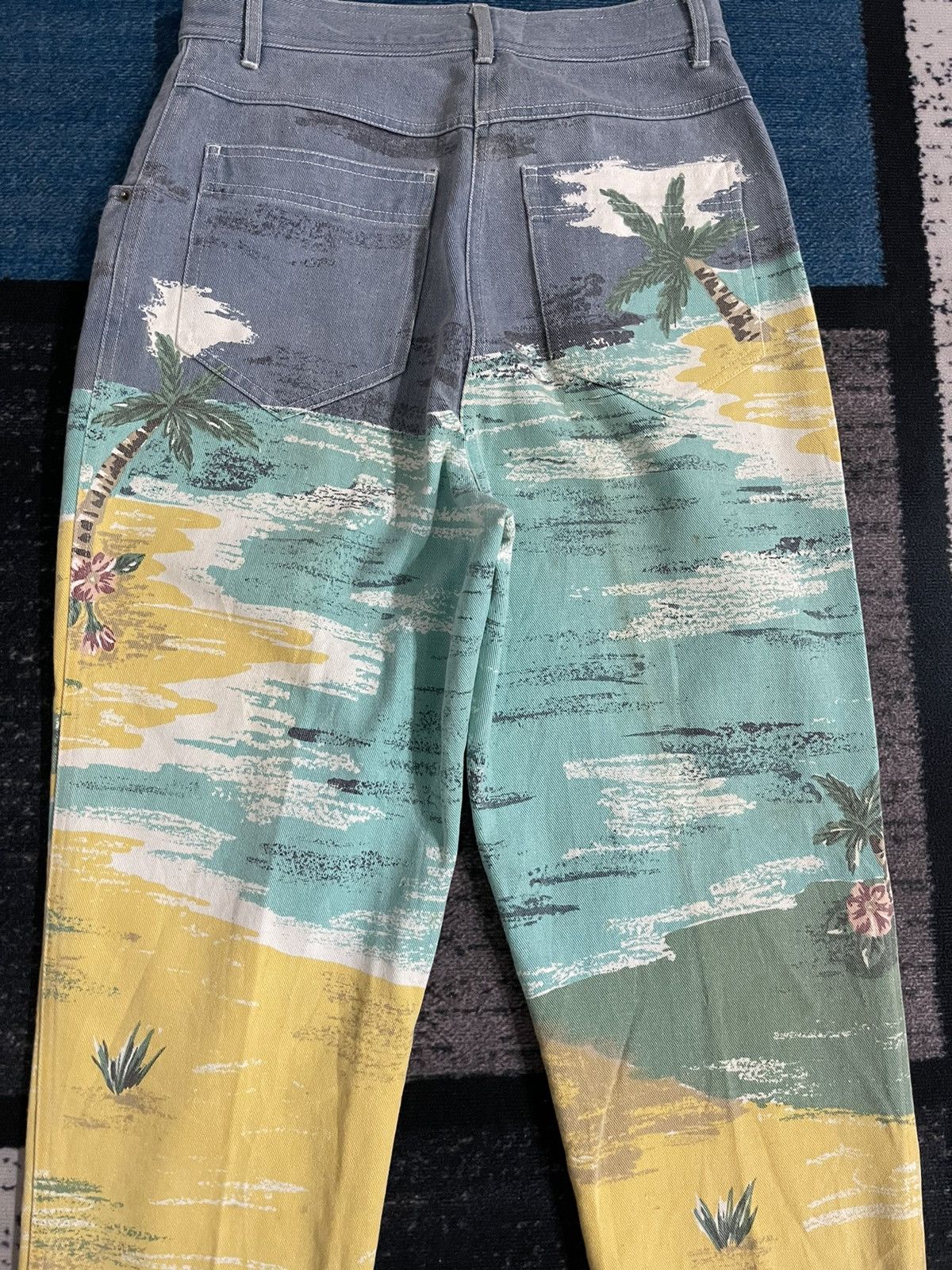 Japanese Brand × Vintage Vintage Together Jeans Print Island Size 28" / US 6 / IT 42 - 11 Thumbnail