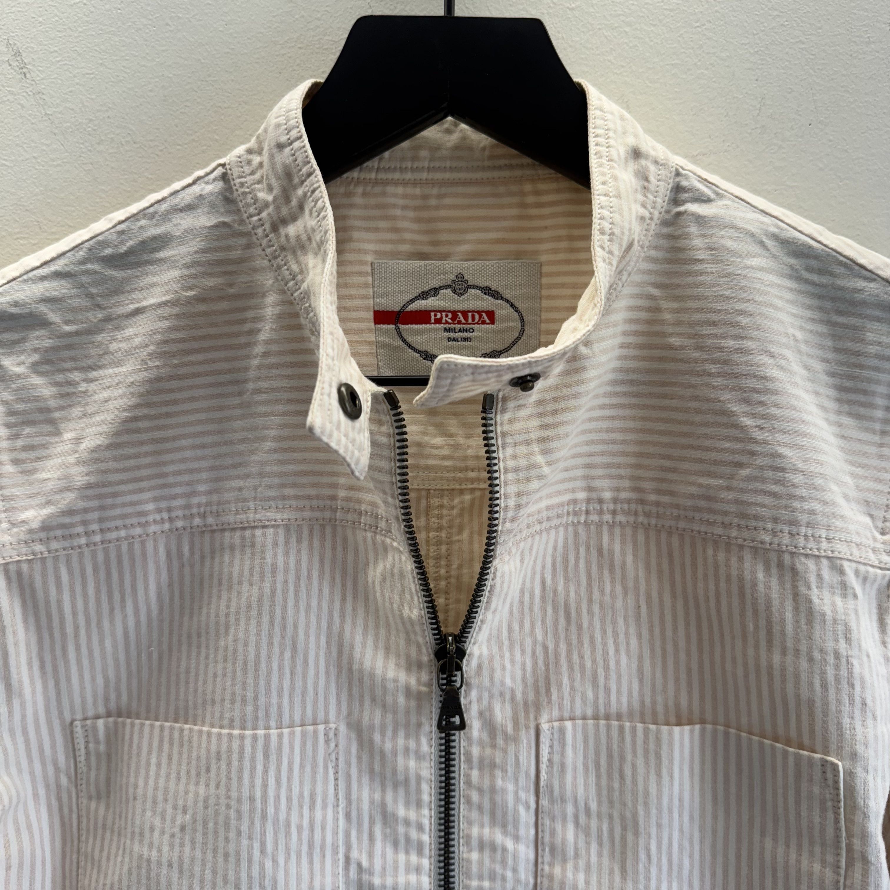 Prada Prada Sport Striped Blouson Jacket Size M / US 6-8 / IT 42-44 - 3 Thumbnail