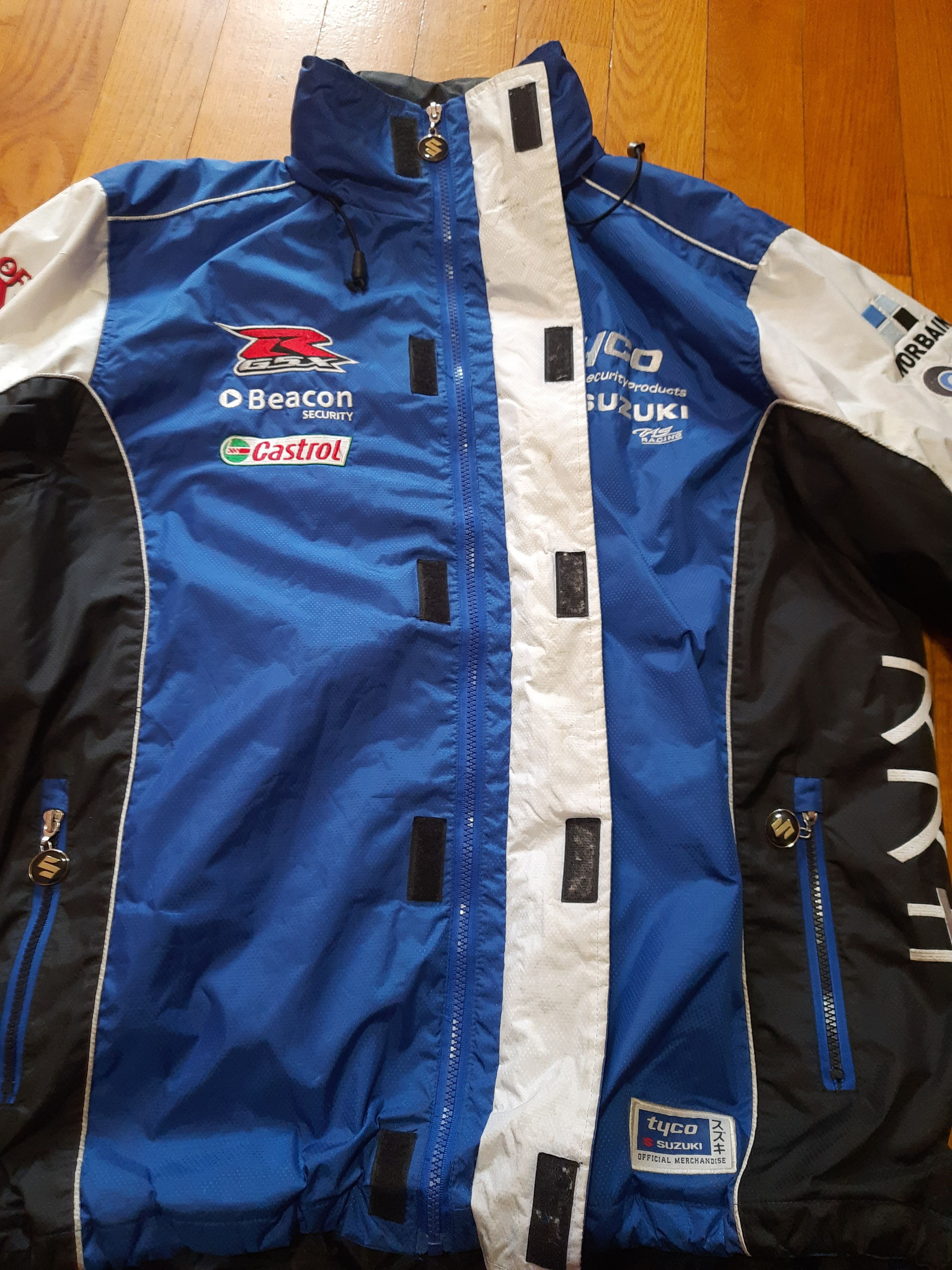 Japanese Brand Suzuki Moto Racing Lights Vintage Jacket Size US L / EU 52-54 / 3 - 8 Thumbnail