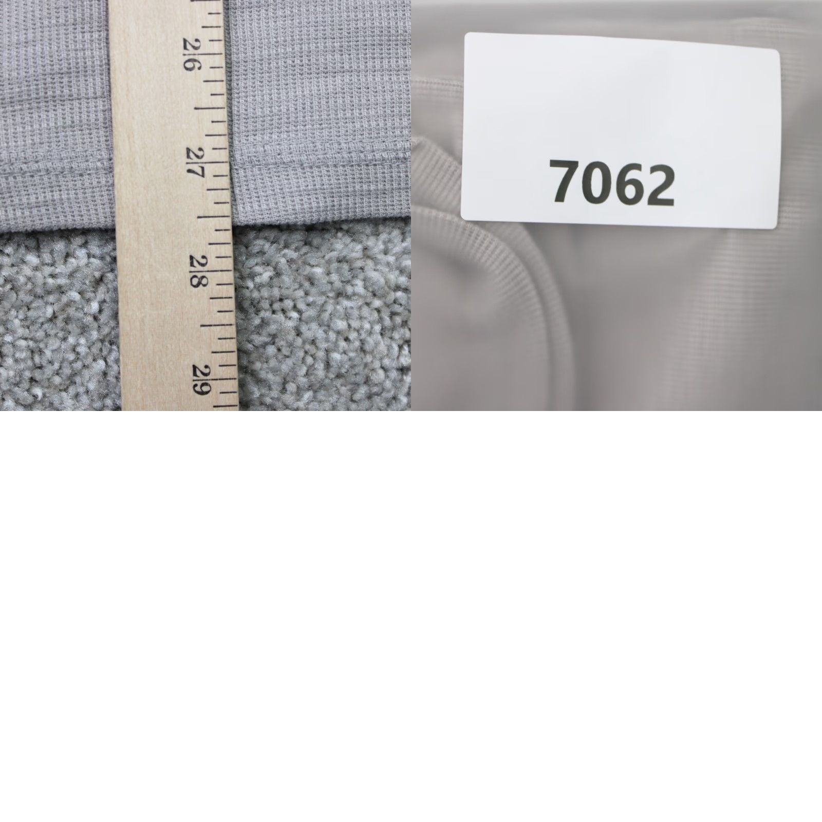 Lucky Brand Lucky Brand Shirt Mens XL Gray/Red Venice Burnout Henley Long Sleeve Pullover Size US XL / EU 56 / 4 - 9 Thumbnail