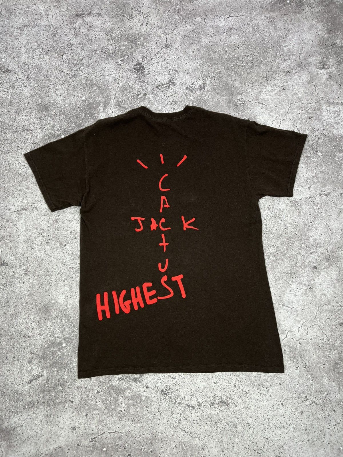 Travis Scott Travis Scott Jordan Cactus Jack Highest T-shirt Size US M / EU 48-50 / 2 - 10 Thumbnail