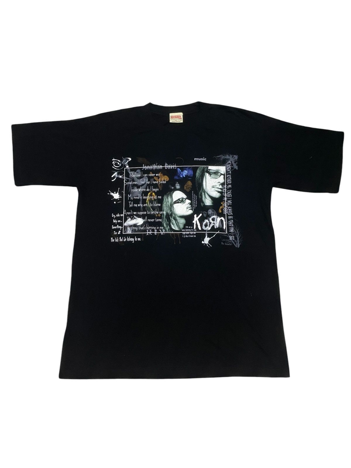 Band Tees Vintage Korn Tee Size US XL / EU 56 / 4 - 1 Thumbnail