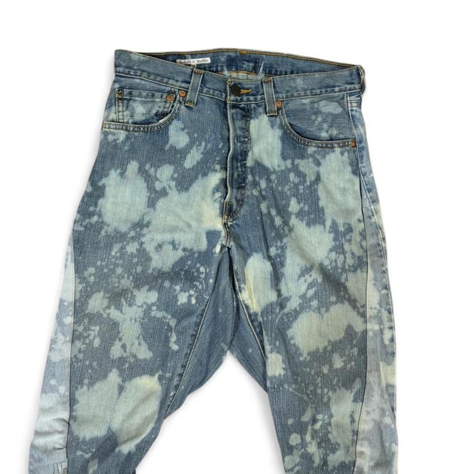 True Religion Rebuild by needles reworked denim jeans unique design Size US 32 / EU 48 - 5 Thumbnail