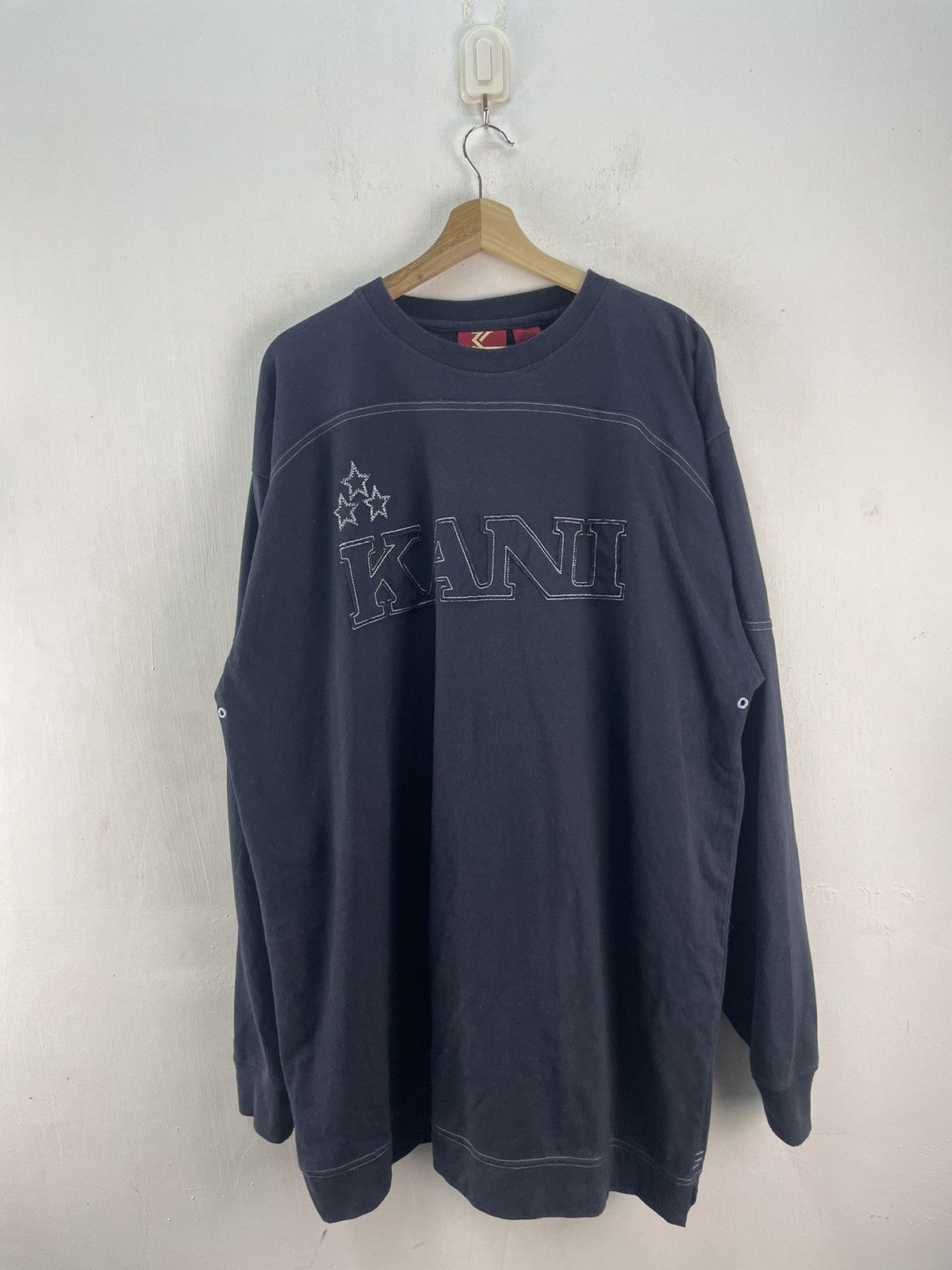 Karl Kani × Vintage Karl Kani Sweatshirt Jumper Mens XXL Tall Oversized Size US XXL / EU 58 / 5 - 2 Thumbnail