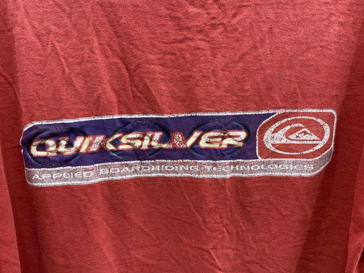 Quiksilver VINTAGE DISTRRESSED QUIKSILVER TSHIRT Size US L / EU 52-54 / 3 - 8 Thumbnail