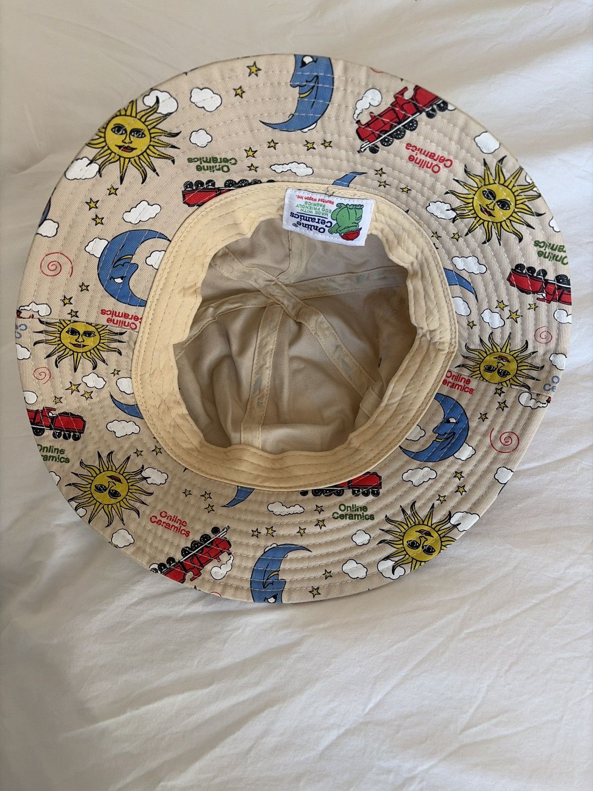 Online Ceramics Online Ceramics Choo Choo Bucket Hat Size ONE SIZE - 3 Thumbnail