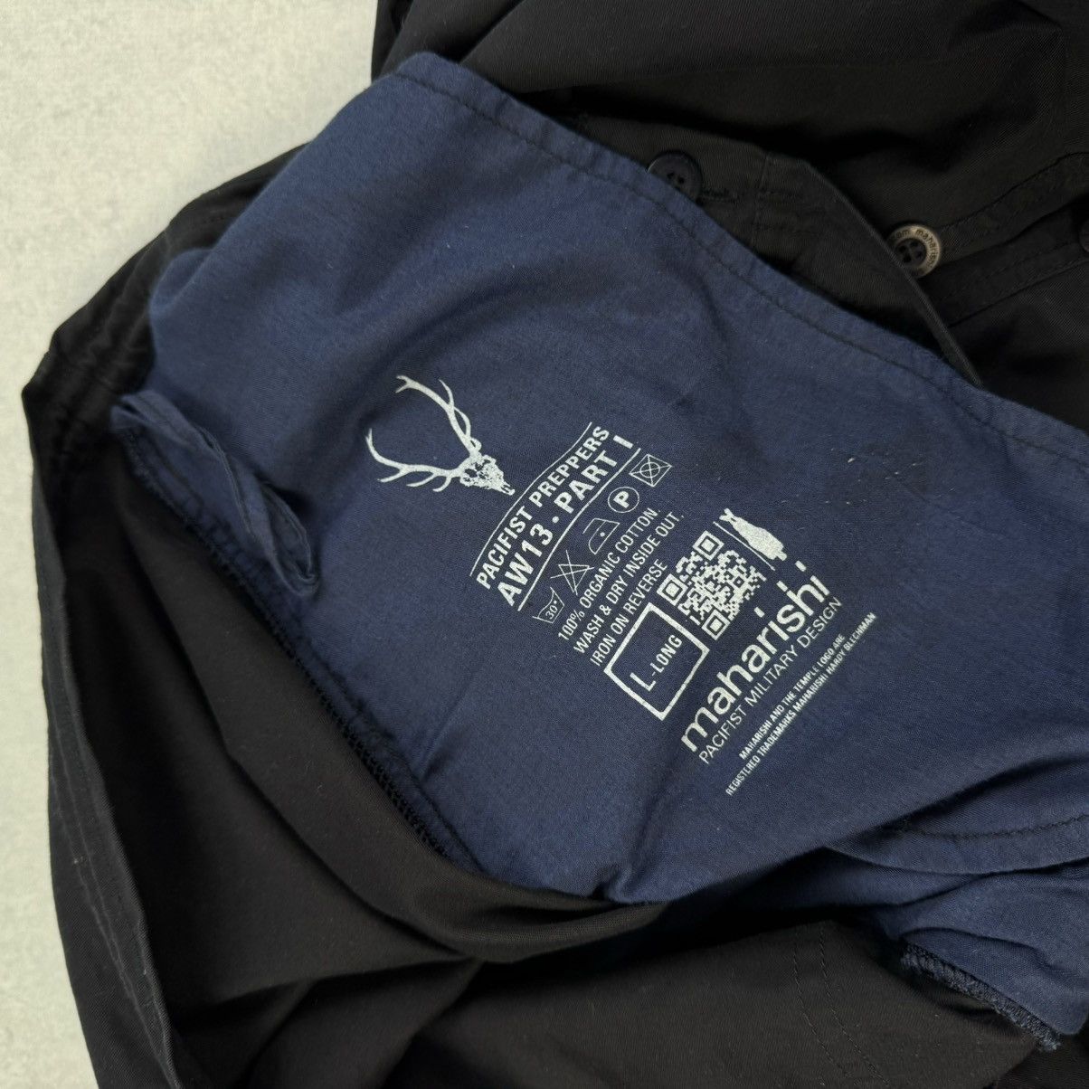 Maharishi VINTAGE 💥 AW13 MAHARISHI EMBROIDERED DEER SKULL SNOPANTS L Size US 36 / EU 52 - 14 Thumbnail