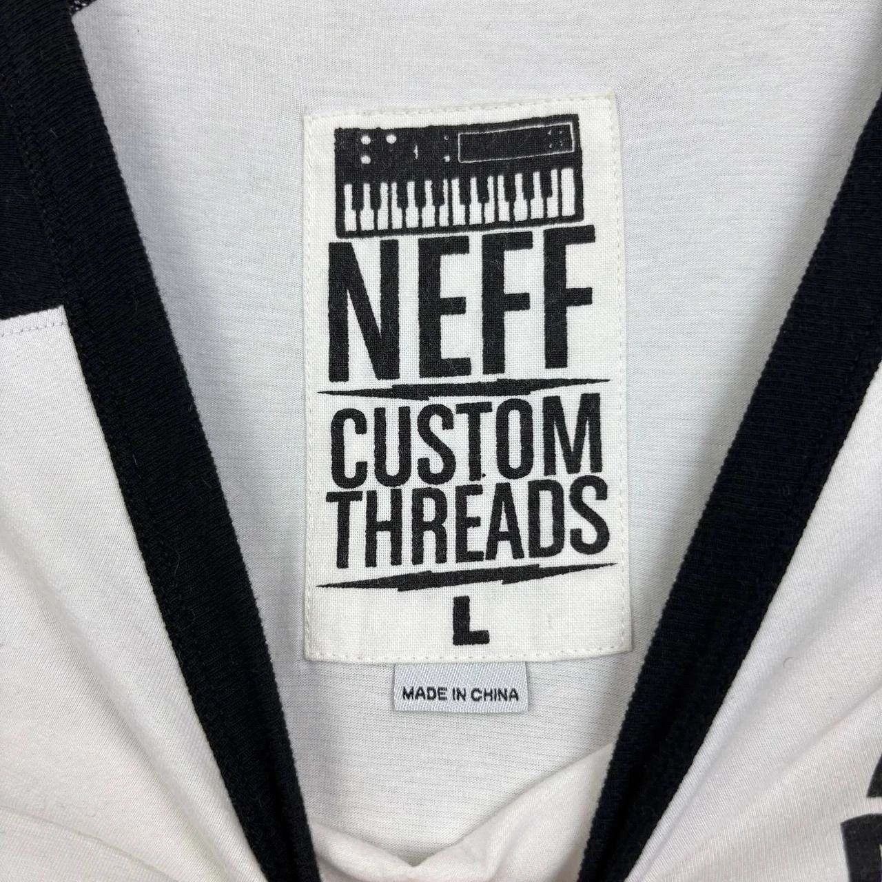 NEFF Neff Custom Threads Shirt Men 3/4 Sleeve Crew Neck L Size US L / EU 52-54 / 3 - 4 Thumbnail