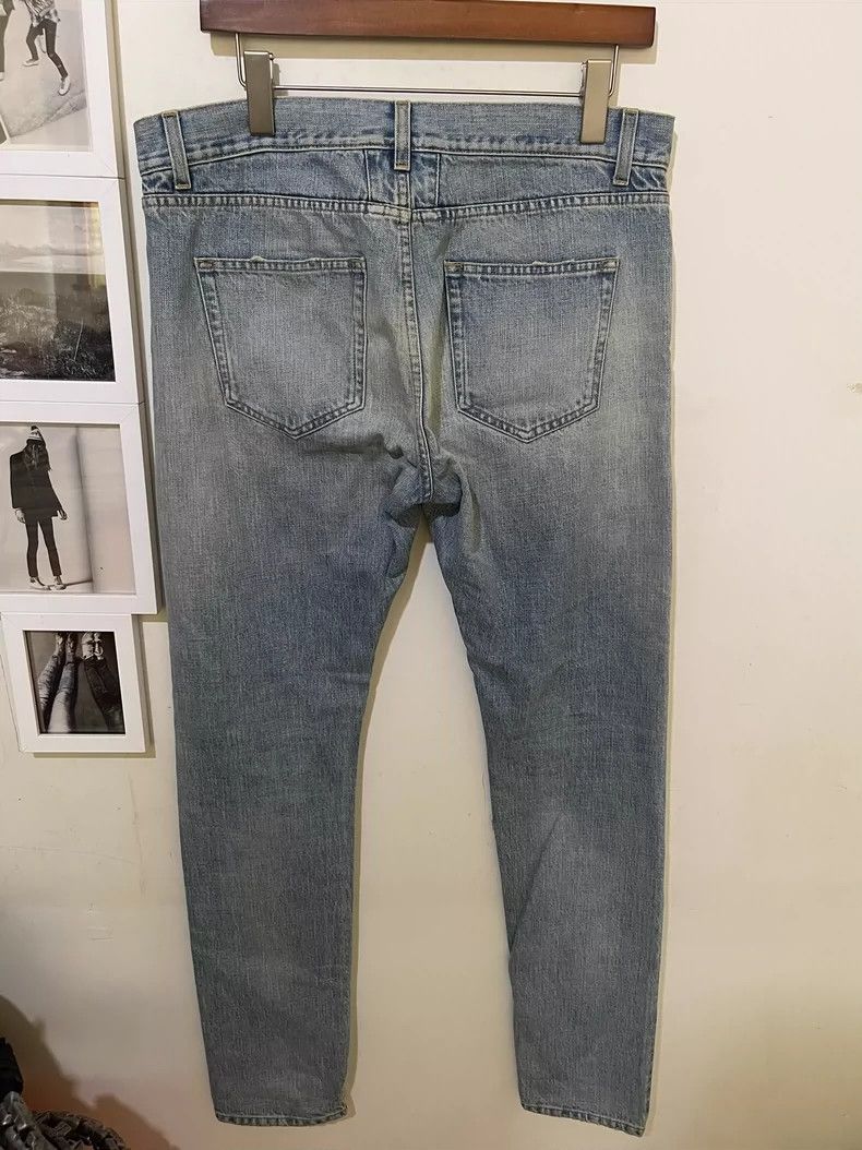 Saint Laurent Paris saint Laurent paris16ss Genuine 4 Cut Erosive Blue Jeans 2 Size US 32 / EU 48 - 4 Thumbnail
