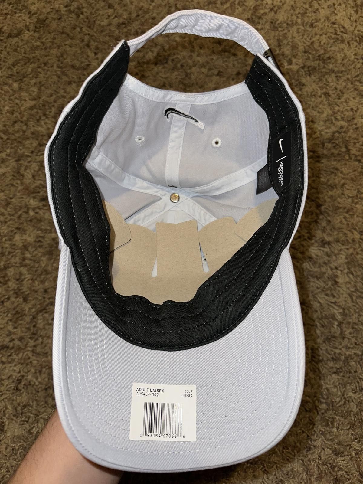 Nike Nike Heritage 86 Snapback Golf Cap Hat Sample Size ONE SIZE - 7 Thumbnail