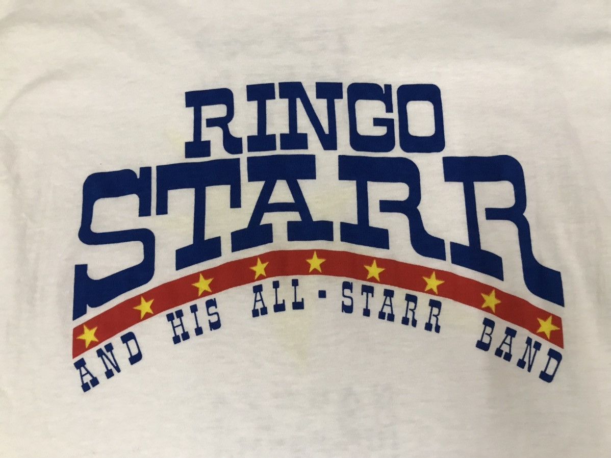 Band Tees × Vintage Vintage 1989 Ringo Starr Tour Japan Tshirt Size US M / EU 48-50 / 2 - 7 Thumbnail