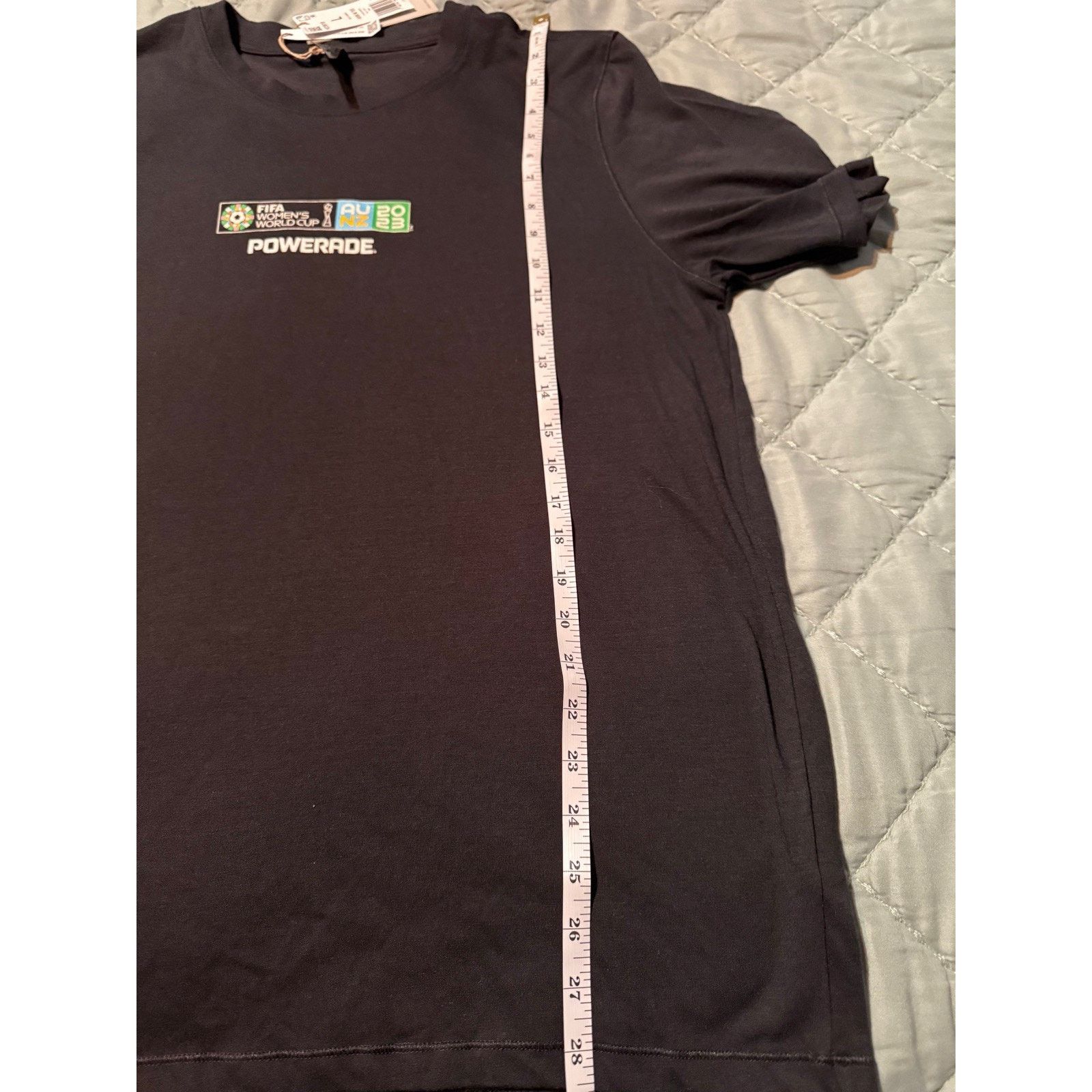 Adidas NWT FIFA Women’s World Cup 2023 Adidas Black Tee Sz L Size US L / EU 52-54 / 3 - 6 Thumbnail