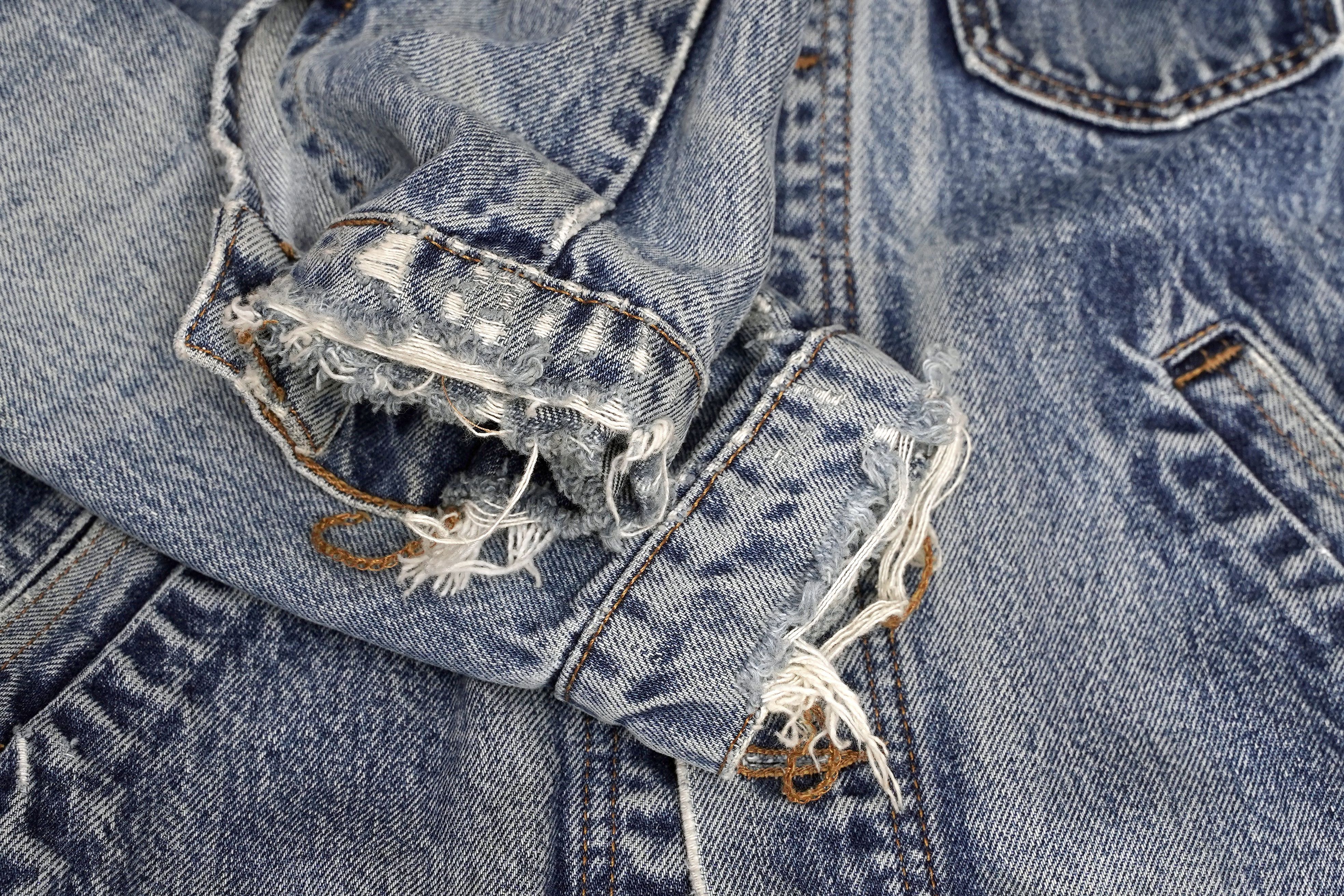 Levi's Vintage Clothing Levi’s Orange Tab Denim Jacket Made in Italy Vintage 1997 Size M / US 6-8 / IT 42-44 - 15 Thumbnail