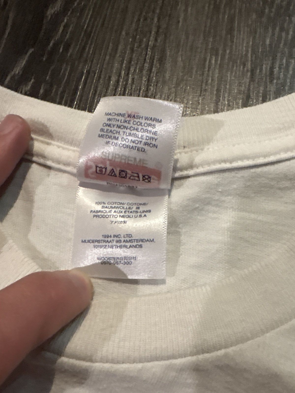 Supreme Supreme x PiL Tee 'White' Size US XL / EU 56 / 4 - 3 Thumbnail