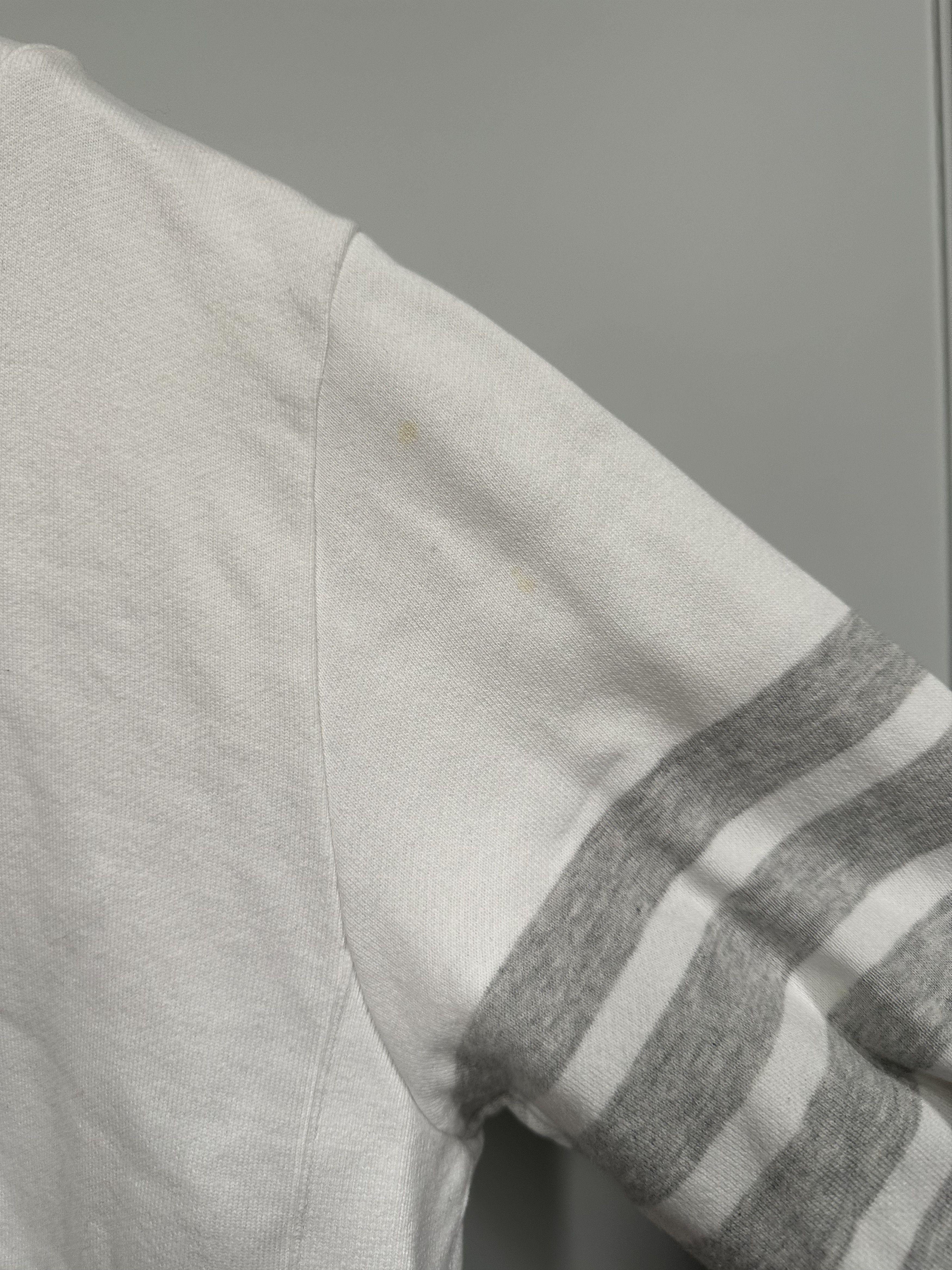 Thom Browne Thom Browne white four-bar sweatshirt Size M / US 6-8 / IT 42-44 - 5 Thumbnail