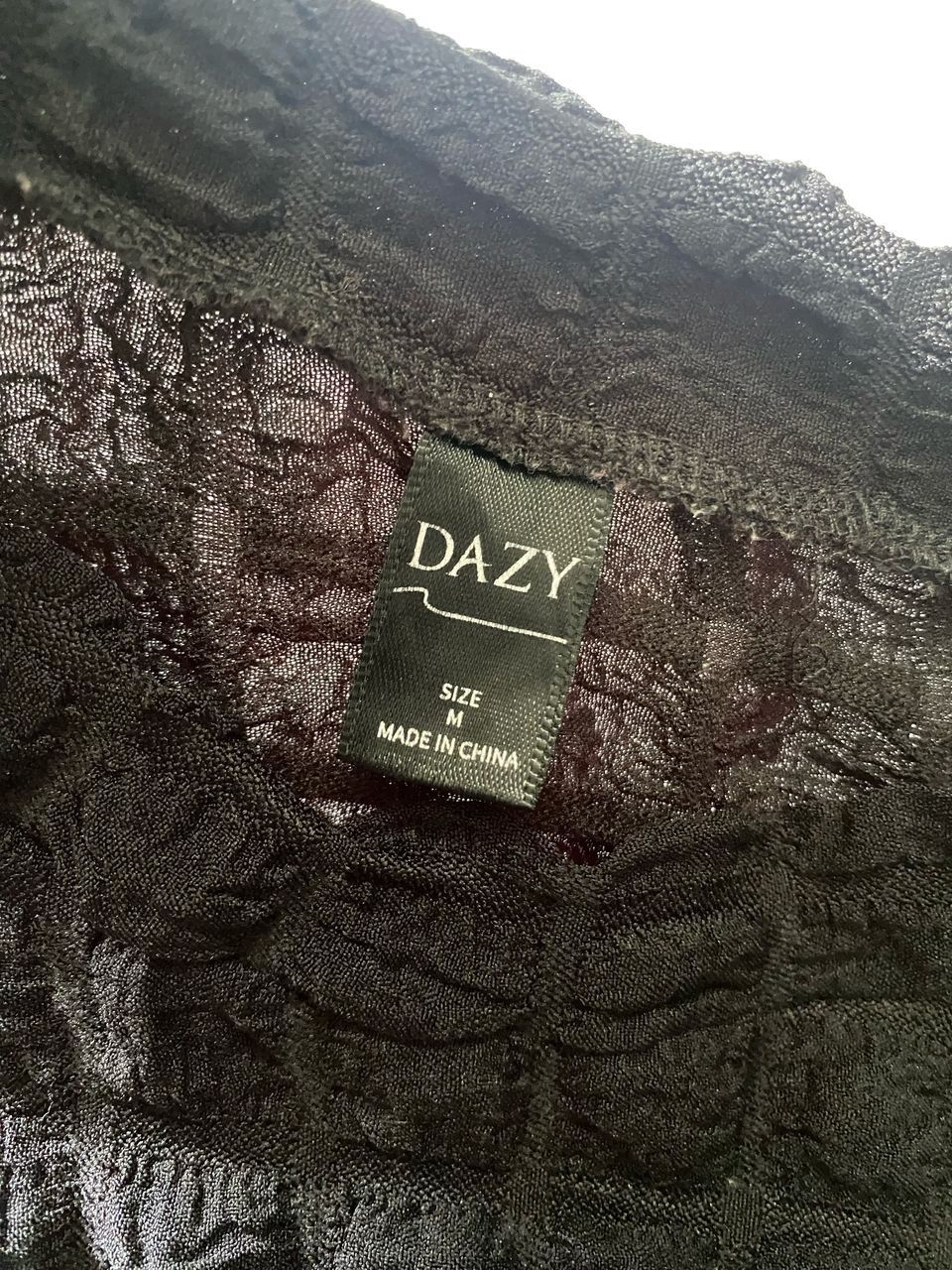 Designer × Japanese Brand Dazy Waffle Textured Crop Top Size S / US 4 / IT 40 - 5 Thumbnail
