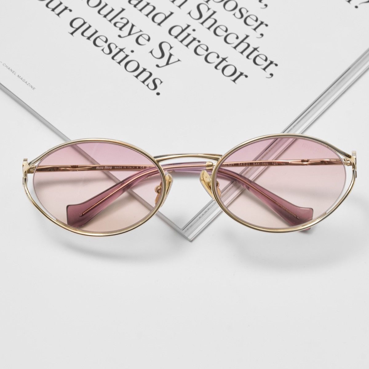 Miu Miu MIU MIU 0MU 52YS 5AK06S SUNGLASSES Size ONE SIZE - 6 Thumbnail