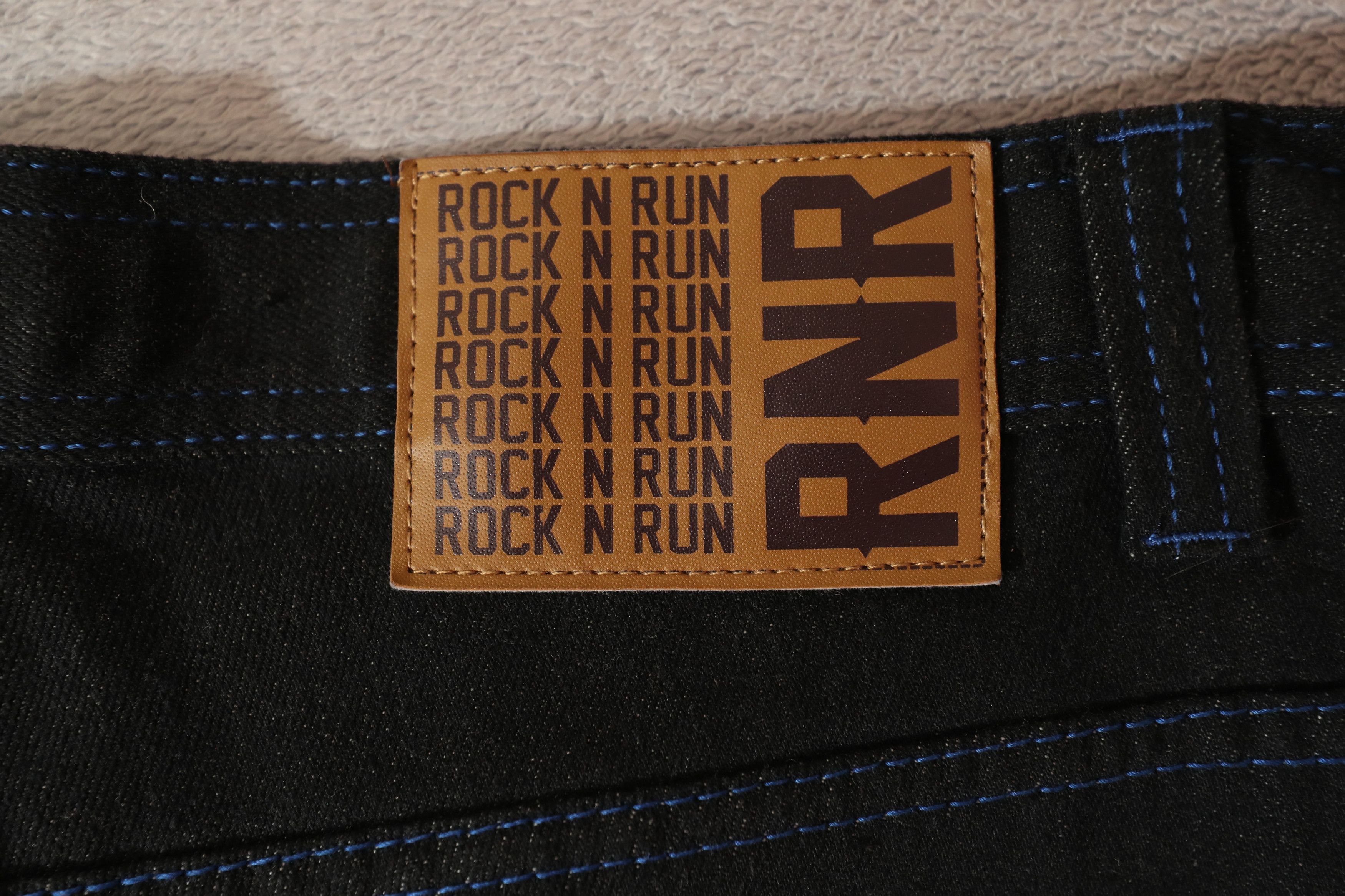 Vintage Vintage Rock N Run RNR Dark Wash Wide Leg Jeans (34x32) Size US 34 / EU 50 - 10 Thumbnail