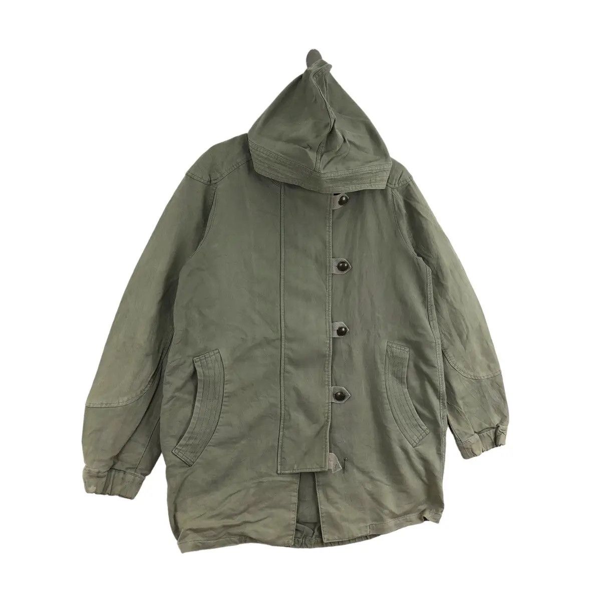 Tsumori Chisato ISSEY MIYAKE Tsumori Chisato Collection Trench Coat Hoodie Size US L / EU 52-54 / 3 - 3 Thumbnail