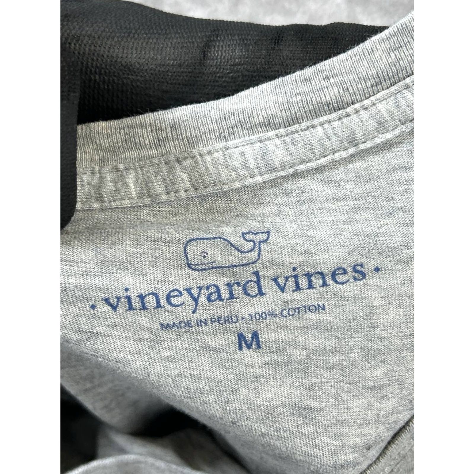 Vineyard Vines Vineyard Vines Shirt Mens Medium Gray Cotton Pullover Size US M / EU 48-50 / 2 - 3 Thumbnail