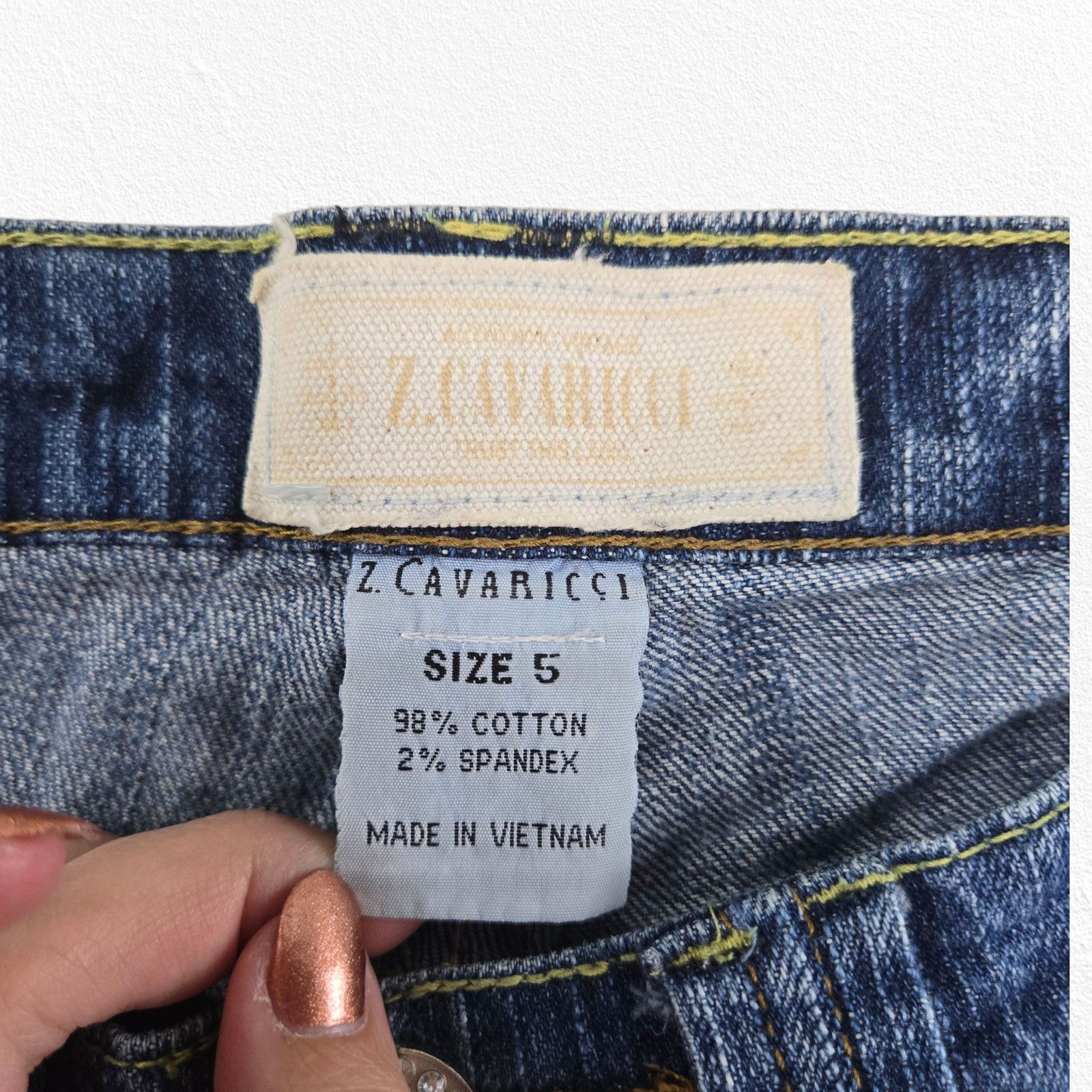 Vintage Y2K Low Rise Medium Wash Bootcut Jeans Size 5 Size 27" / US 4 / IT 40 - 4 Thumbnail