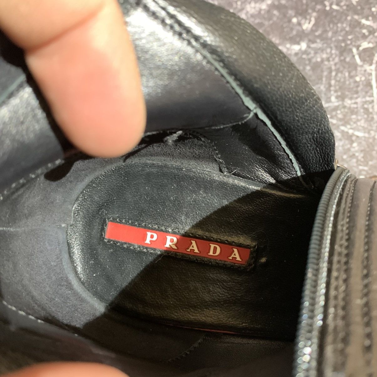Prada Prada Leather Boots Size 40 Size US 10 / IT 40 - 22 Thumbnail