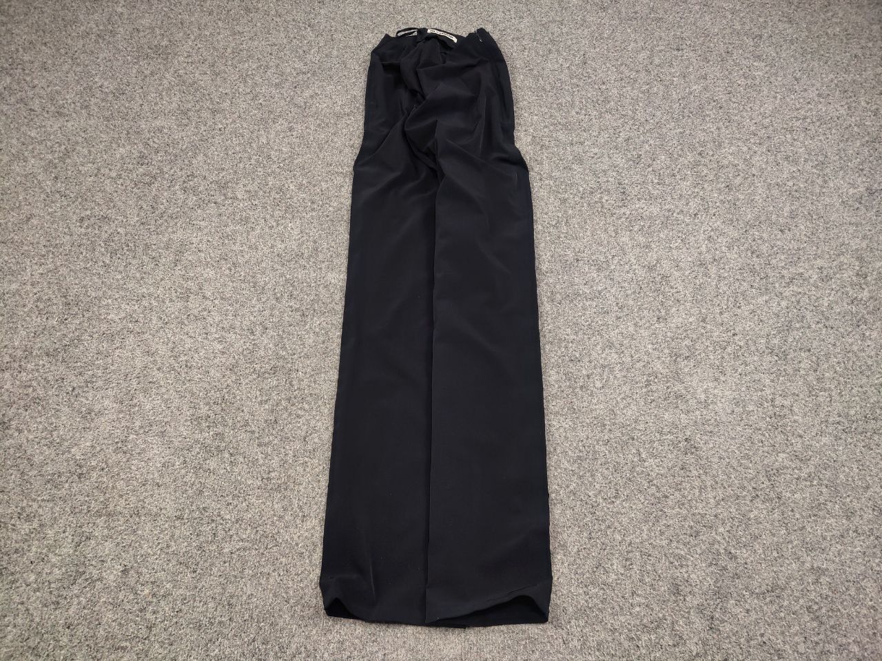Jil Sander Vintage Jil Sander Woman Polyamide Dark blue ankle Zip Pants Size 40" / US 18 - 2 Thumbnail