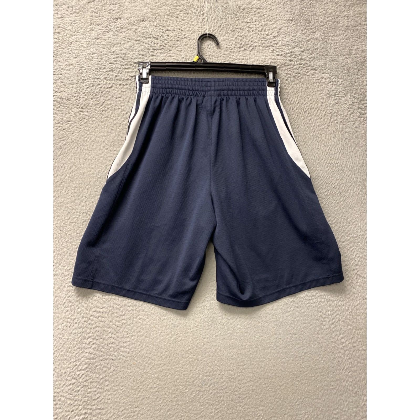Adidas adidas Shorts Mens Medium Training Navy Blue 117-25 Regular Athletic Solid Breathable Elastic Waist Moisture Wicking Lightweight 30 in Inseam 8 in Size US 31 - 6 Thumbnail