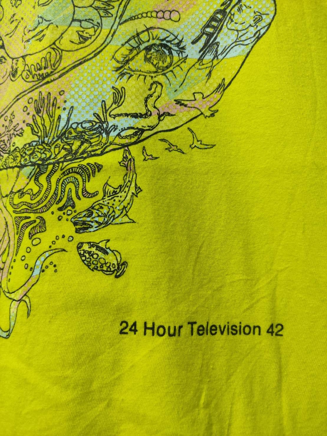 Japanese Brand Vtg 00's 24 hour television X Arashi Ohno Satoshi T-Shirt Size US L / EU 52-54 / 3 - 5 Thumbnail