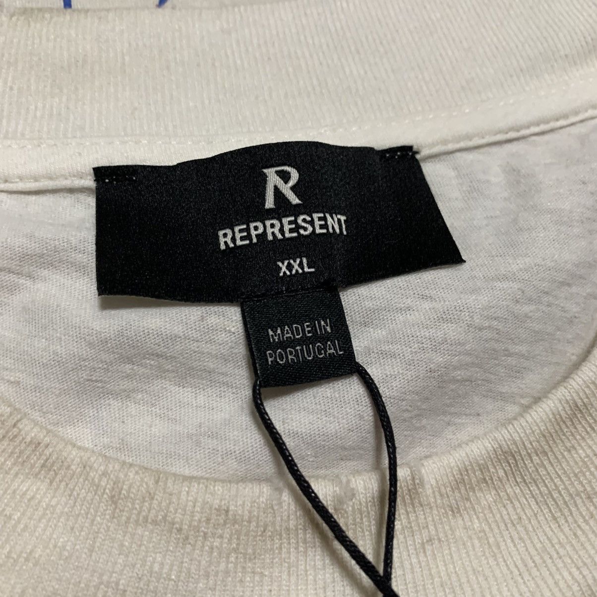 Represent Clo. Represent XXL Dream On Tour Washed Ecru White Tee Size US XXL / EU 58 / 5 - 7 Thumbnail