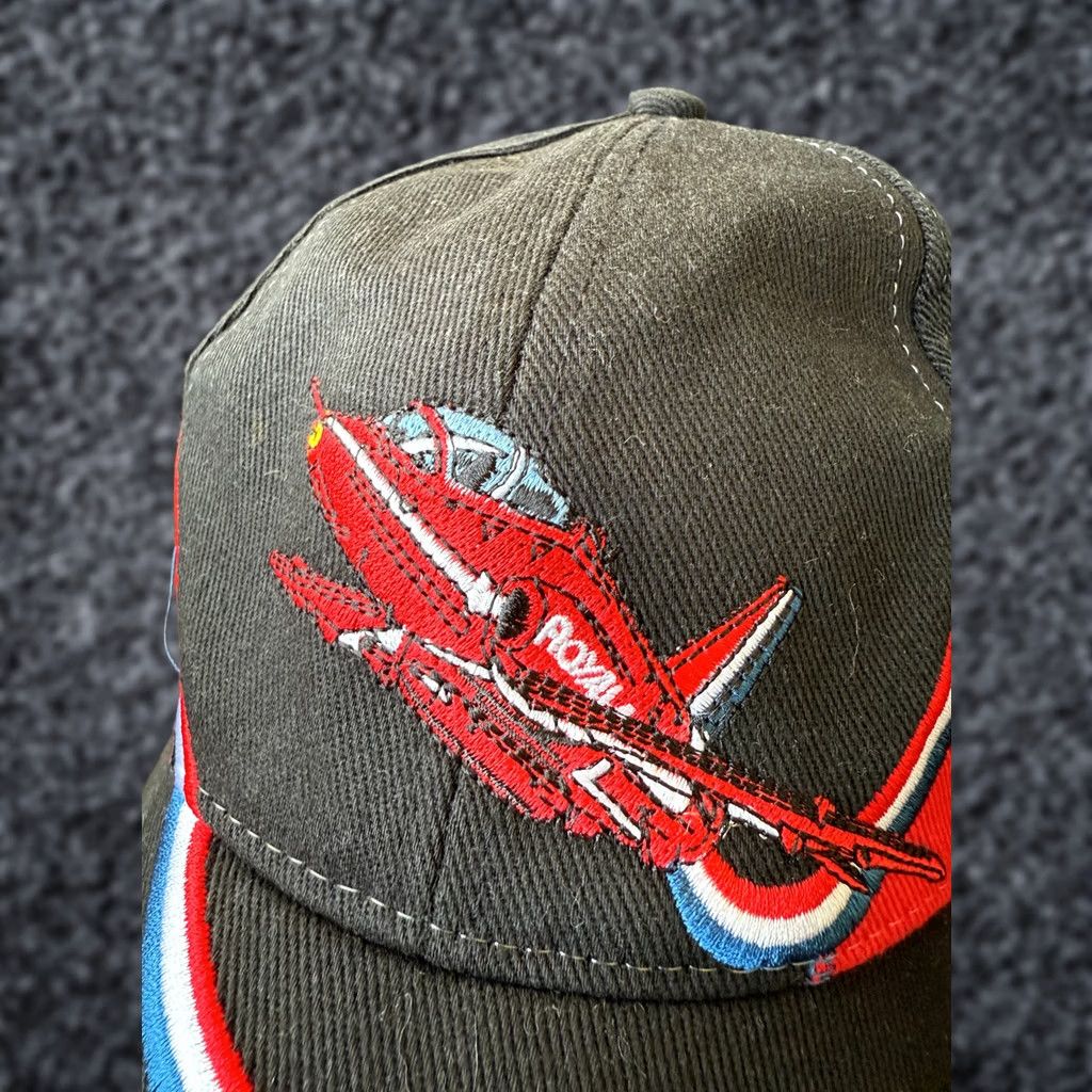 Arrow Royal Air force Red arrows Embroidered black Baseball Cap Men One Size Hat Size ONE SIZE - 1 Thumbnail