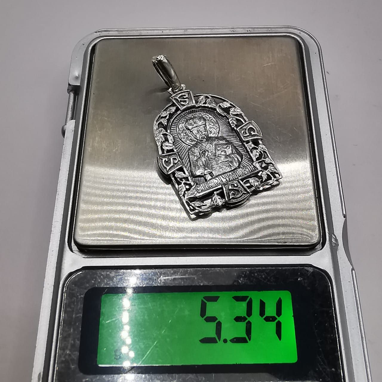 Sterling Silver Vintage Pendant made of 925 silver,sample, 5,34g Size ONE SIZE - 4 Thumbnail