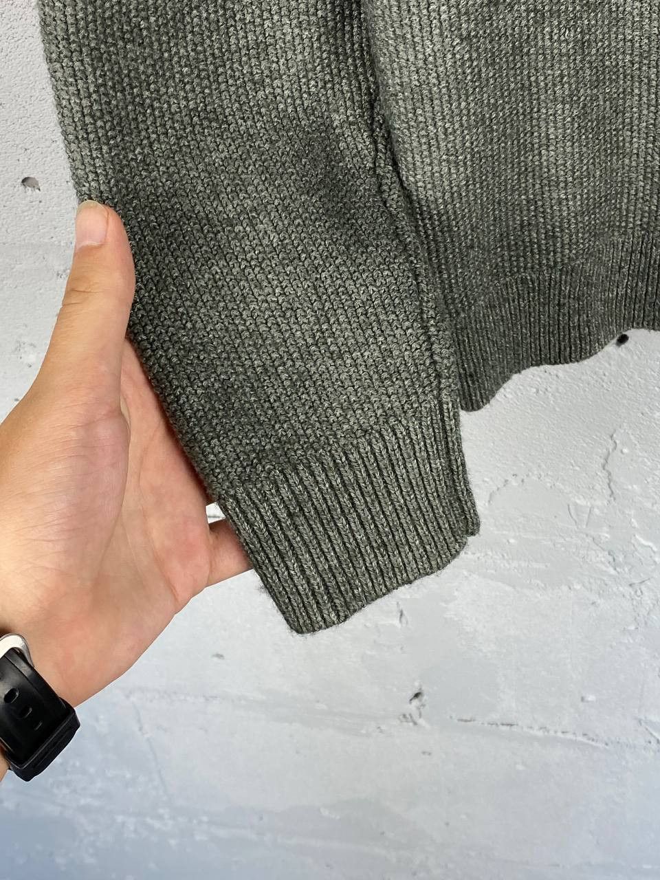 Reiss Reiss Wool Heavy Knitted Light Green Crewneck Sweater Size US M / EU 48-50 / 2 - 4 Thumbnail