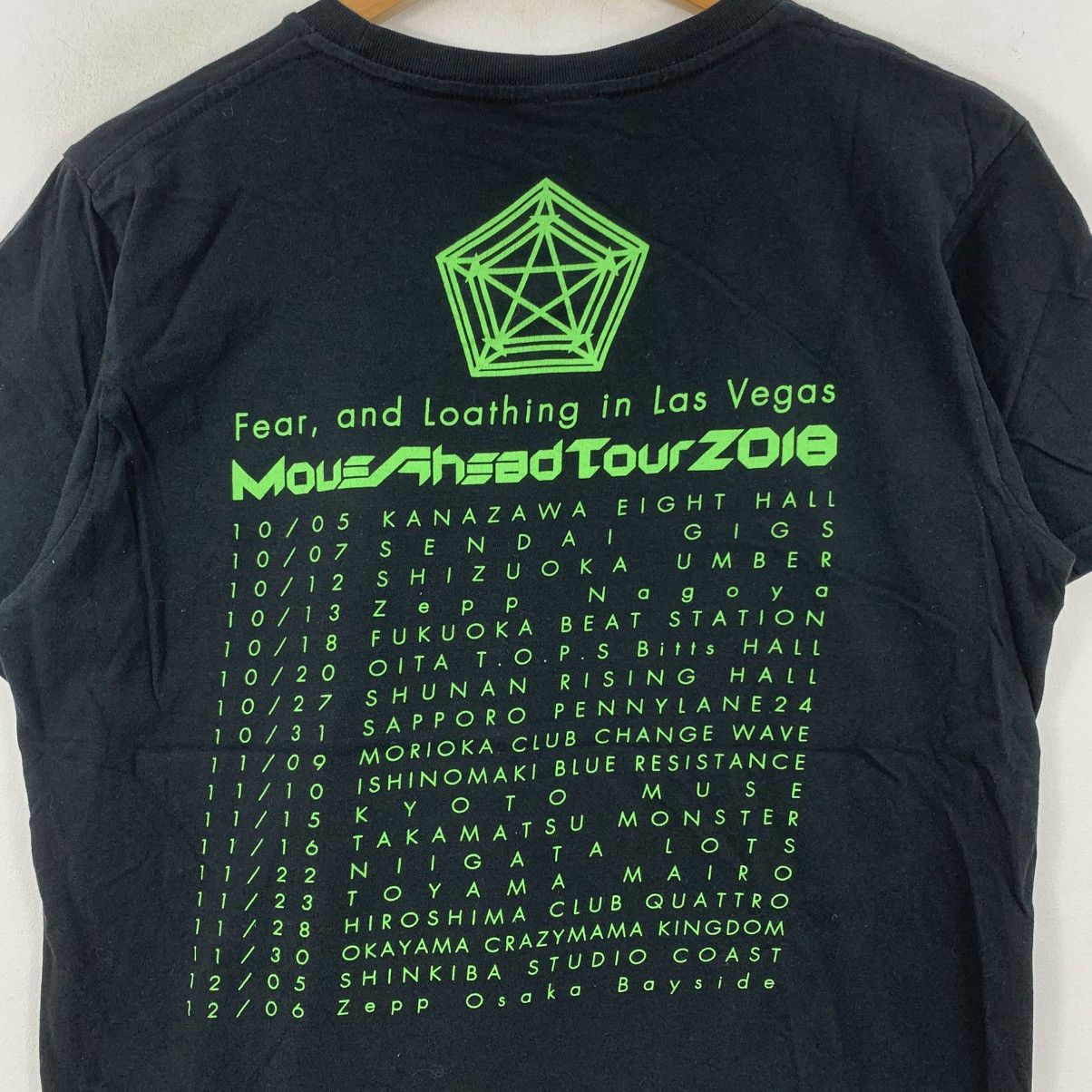 Japanese Brand FEAR AND LOATHING In Las Vegas Mousahead Tour JapaneseTshirt Size US L / EU 52-54 / 3 - 5 Thumbnail