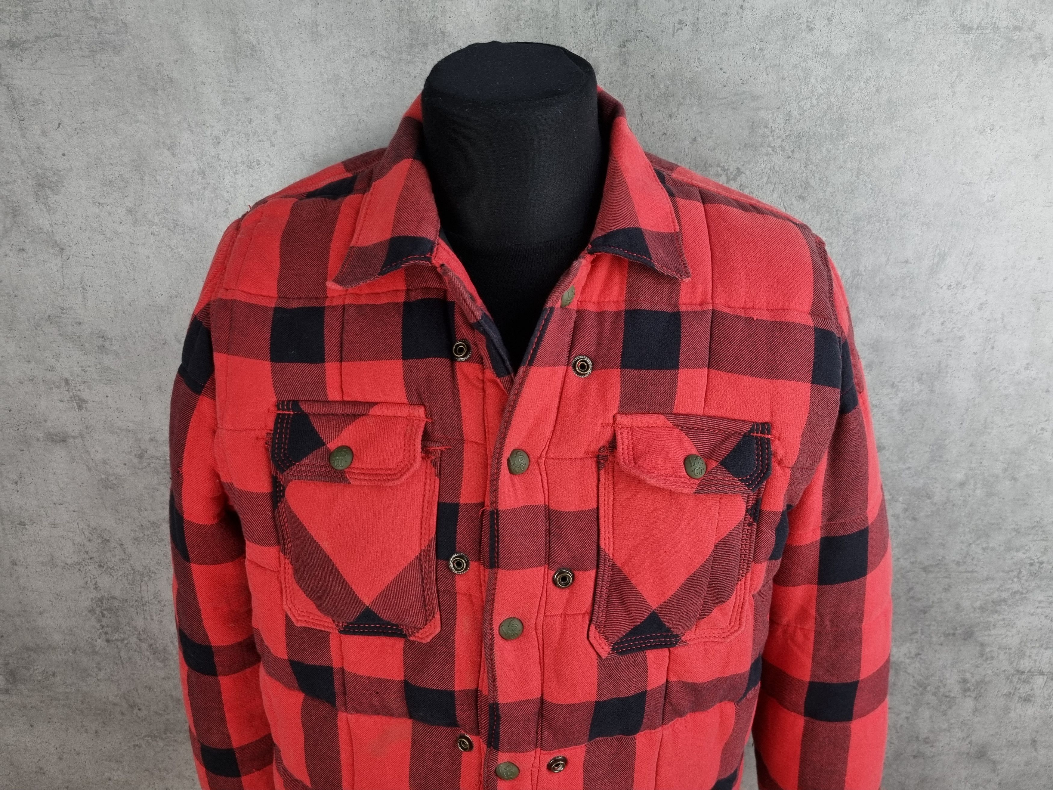 Levi's × Levi's Vintage Clothing Levis Plaid Vintage Aesthetic Distressed Jacket Size US M / EU 48-50 / 2 - 6 Thumbnail