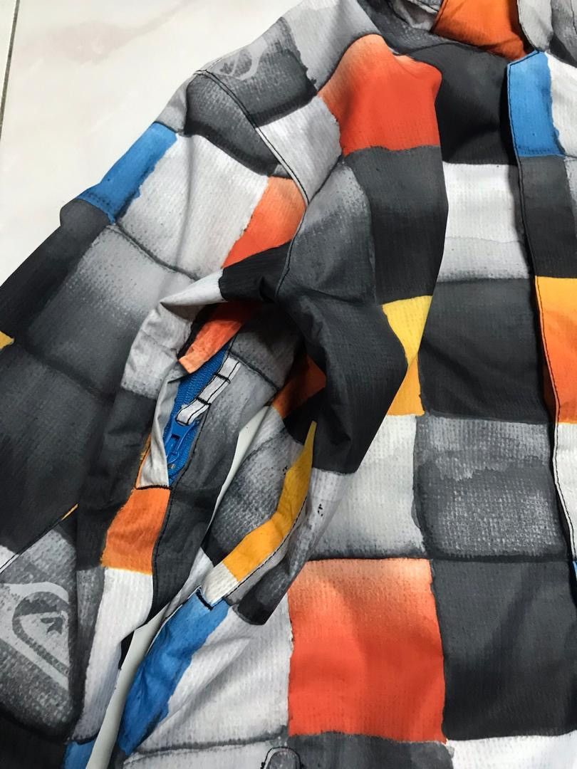 Quiksilver × Vintage STEAL💥RARE DESIGN Quicksilver Boxy Winter Jacket Size US S / EU 44-46 / 1 - 16 Thumbnail