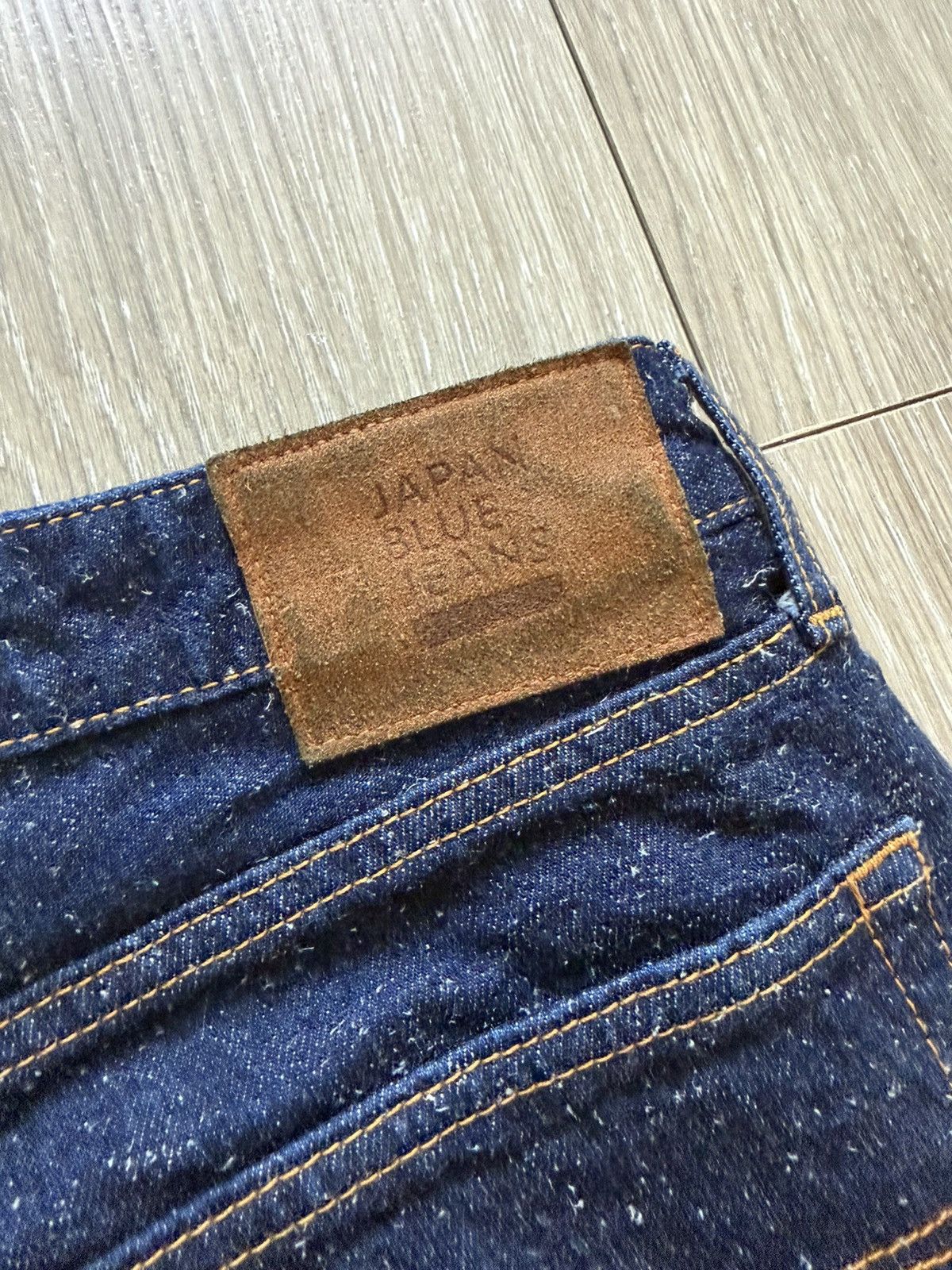 Japan Blue Jeans Salvage Denim - Box Cut Size US 33 - 3 Thumbnail