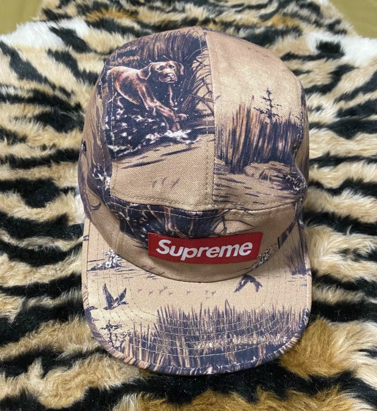 Supreme Supreme dogs and ducks camp cap hat Size ONE SIZE - 1 Thumbnail