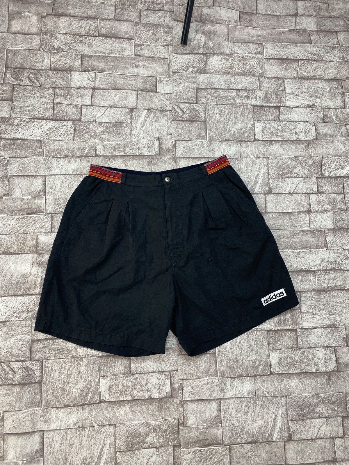 Adidas Crazy Retro Adidas Shorts 90s Vintage style Y2k Size US 32 / EU 48 - 1 Thumbnail