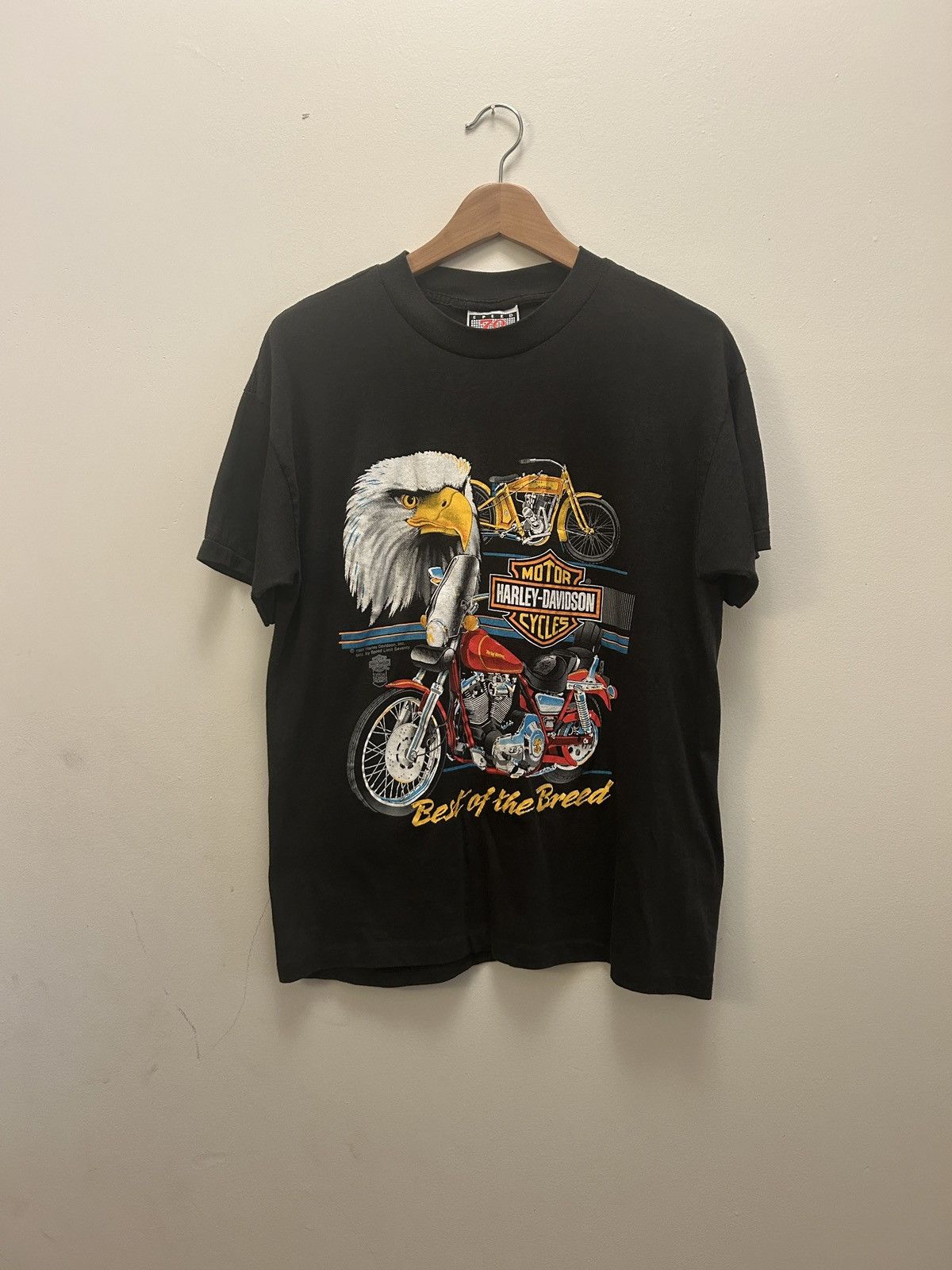 Vintage Harley Davidson Best of the breed tshirt XL 80s