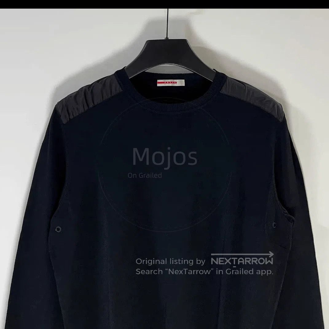 Prada Sz 52 Prada Nylon Patches Knitwear. Size US L / EU 52-54 / 3 - 3 Thumbnail